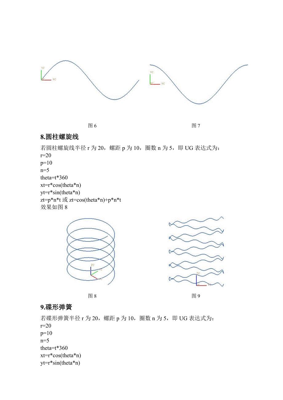 ug方程曲线及详细表达式_第4页