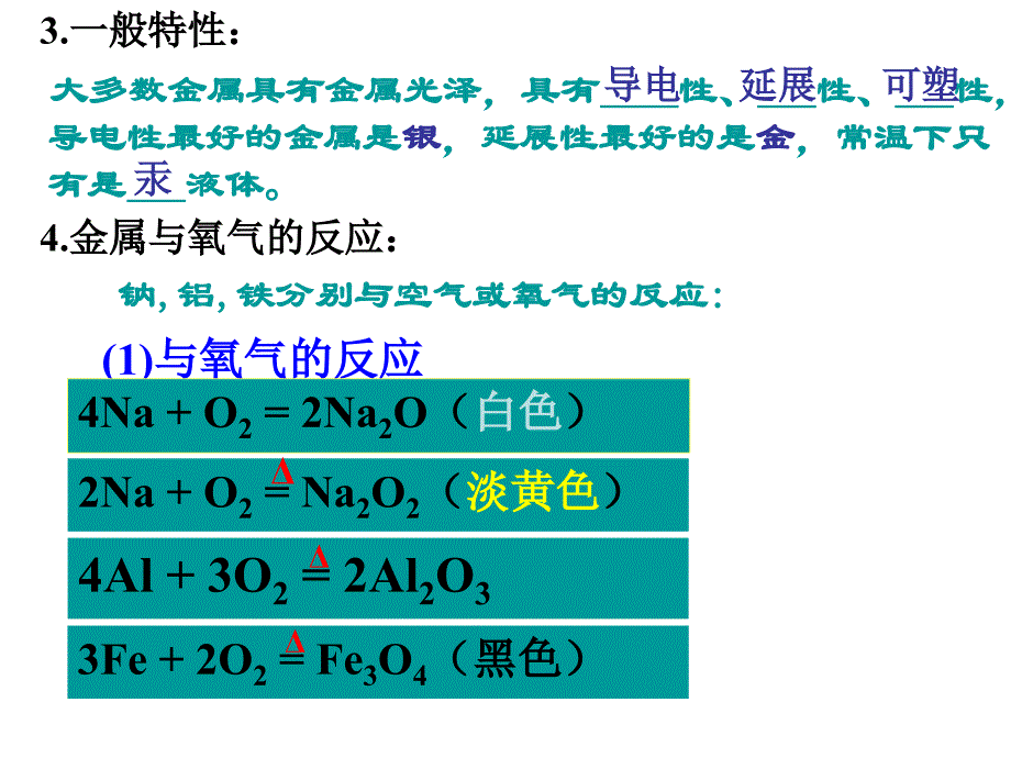 高一化学金属及其化合物（复习）（人教版必修1）.ppt_第3页