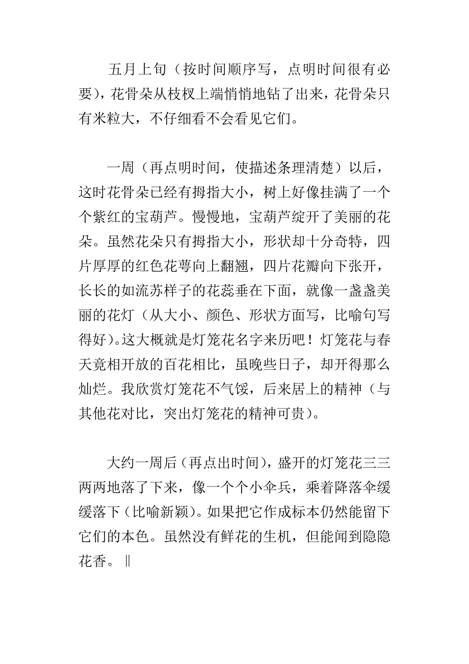 养花课后读写练习题_第3页