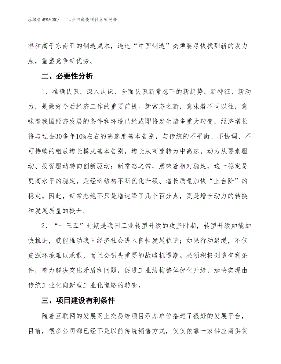 工业内窥镜项目立项报告(参考模板及重点内容).docx_第3页