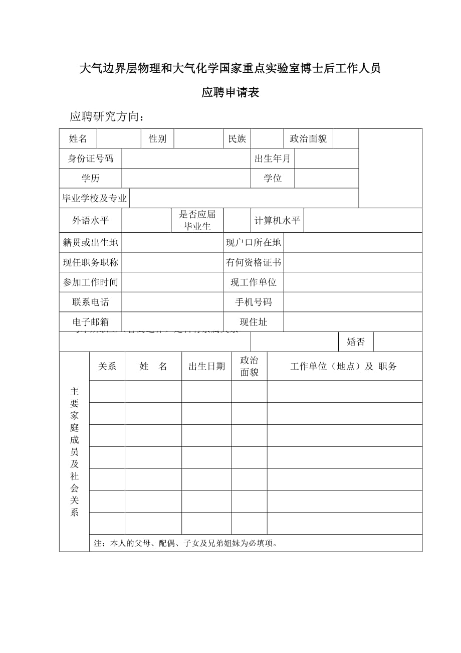 大气边界层物理与大气化学国家重点实验室博士后工作人员_第1页