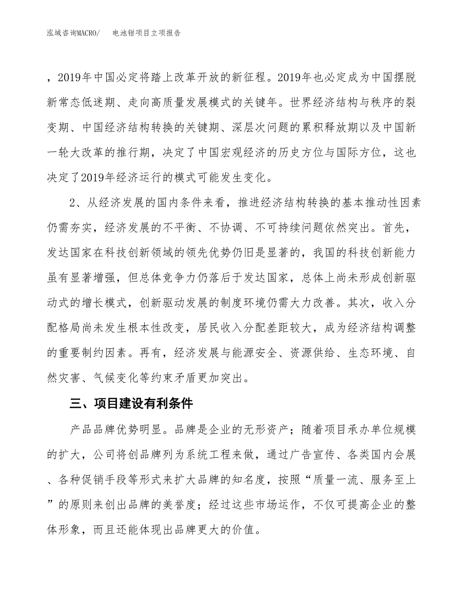 电池钳项目立项报告(参考模板及重点内容).docx_第3页