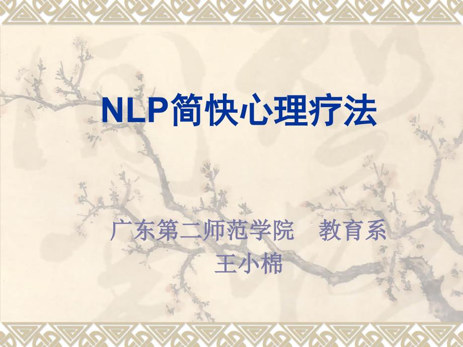 nlp简快心理疗法.ppt_第1页