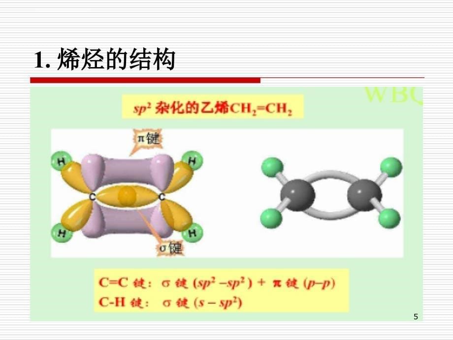 亲电加成反应1与卤素的加成溴和烯烃亲电加成反应机理.ppt_第5页