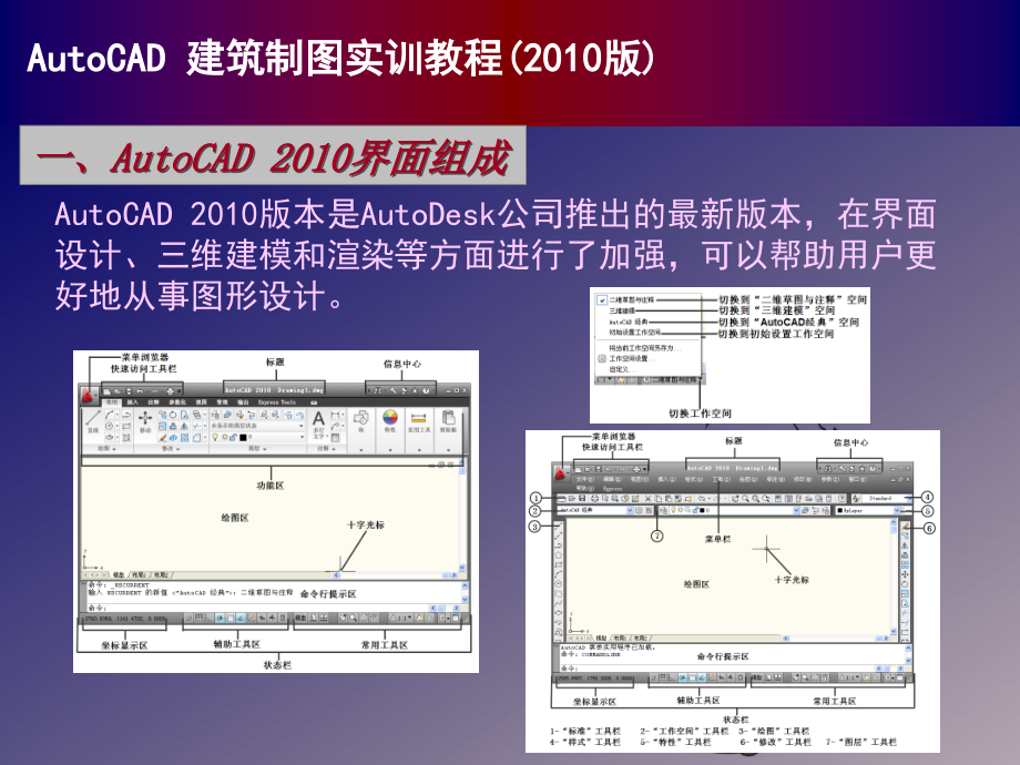 autocad建筑制图实训教程_第2页