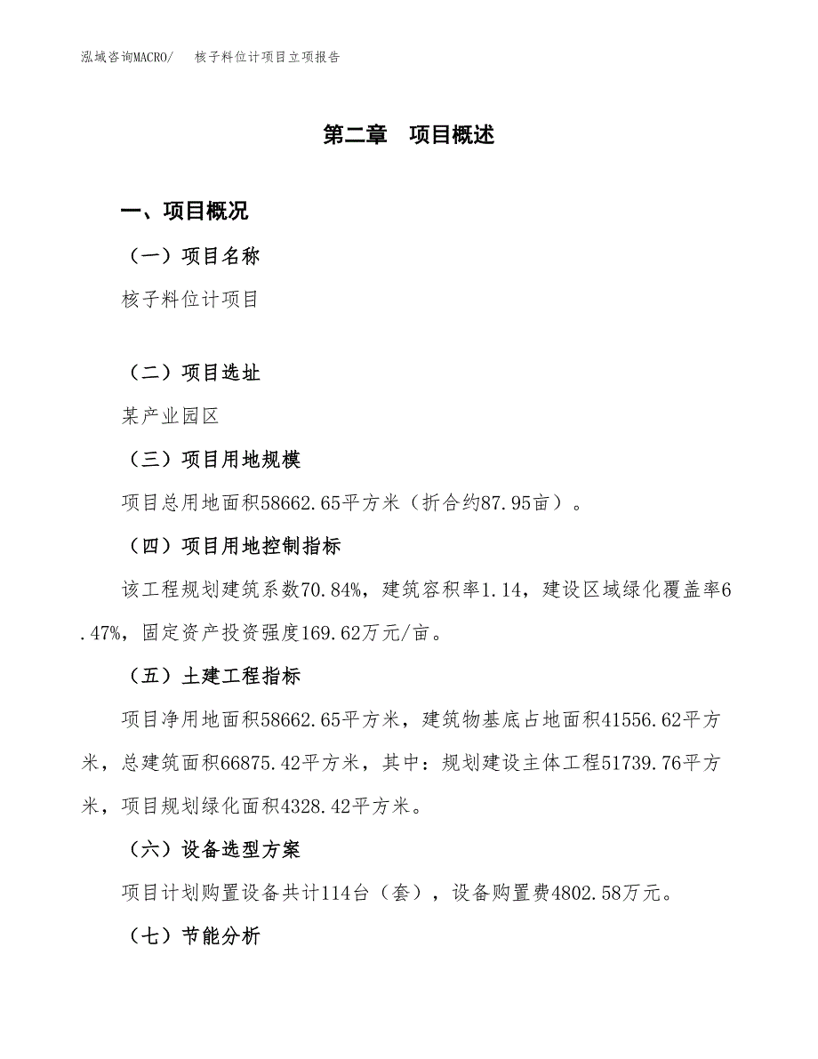 核子料位计项目立项报告(参考模板及重点内容).docx_第4页