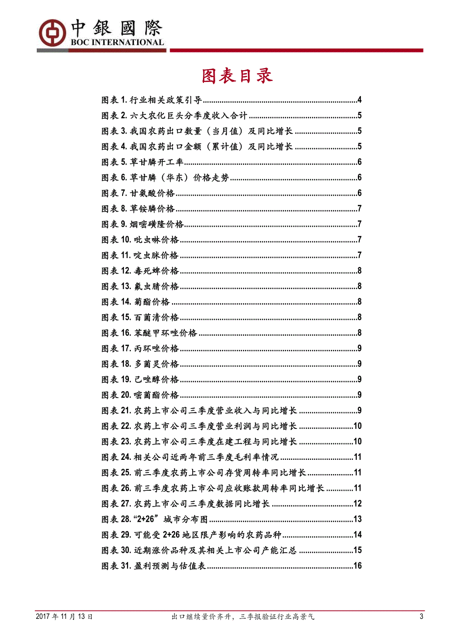 农药行业深度报告：出口继续量价齐升三季报验证行业高景气_第4页