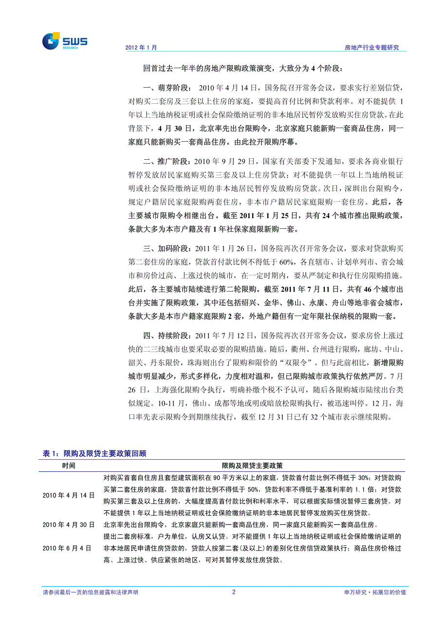 房地产行业专题研究三：各城市限购政策效力比较——房地产销售孰主兴衰？_精编_第3页