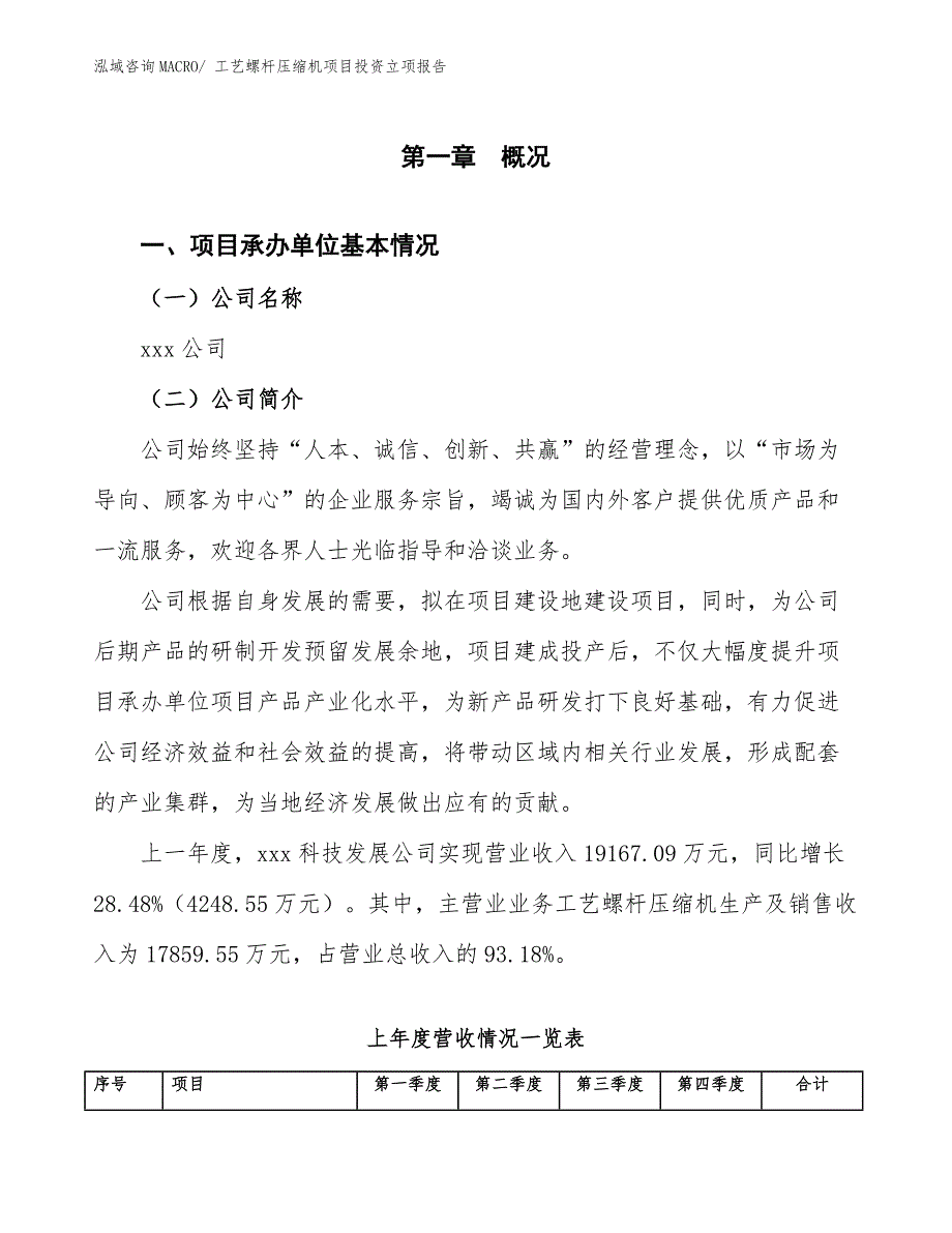 工艺螺杆压缩机项目投资立项报告.docx_第2页