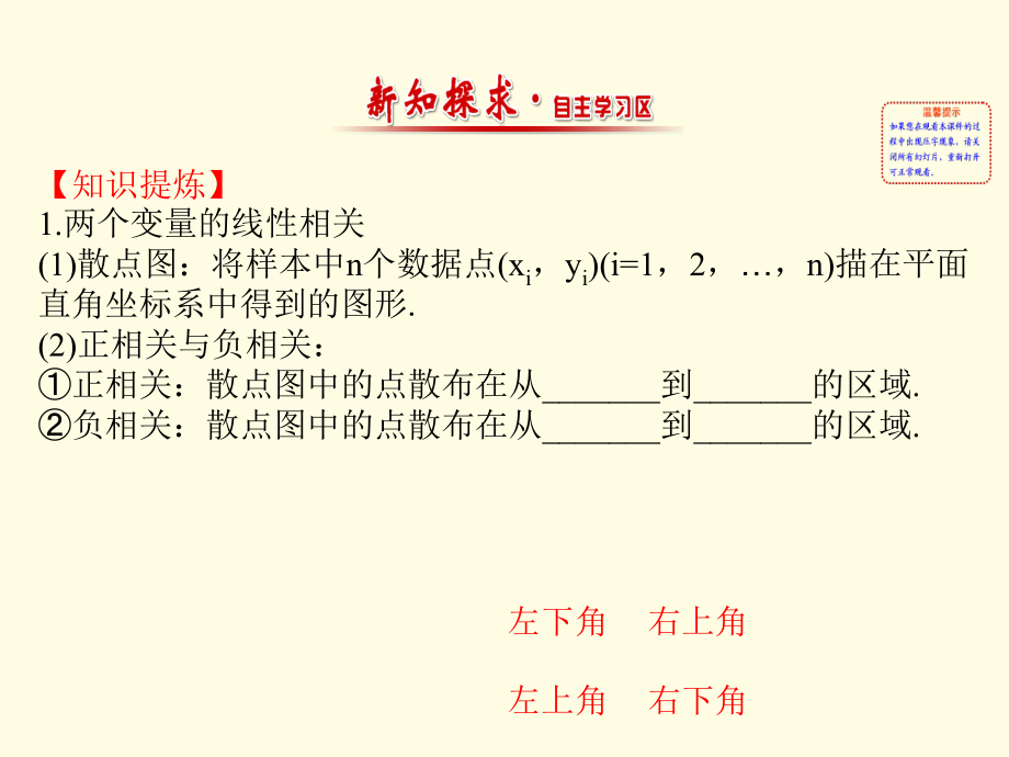 高中数学（人教A版）必修三配套课件：2-3-1 变量之间的相关关系&2-3-2 两个变量的线性相关 精讲优练课型_第2页