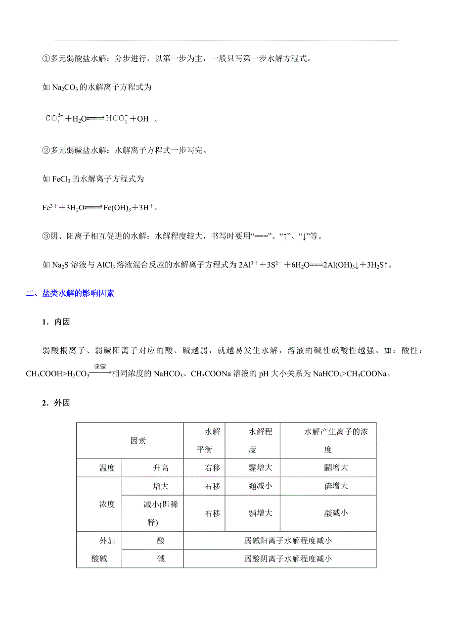 2019年高考化学考点一遍过考点47 盐类的水解 含解析_第3页