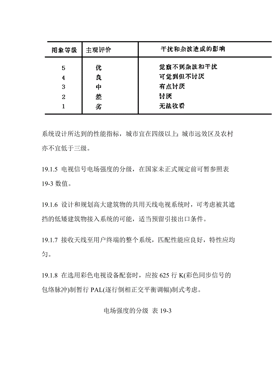 共用天线电视系统设计技术规程_第3页