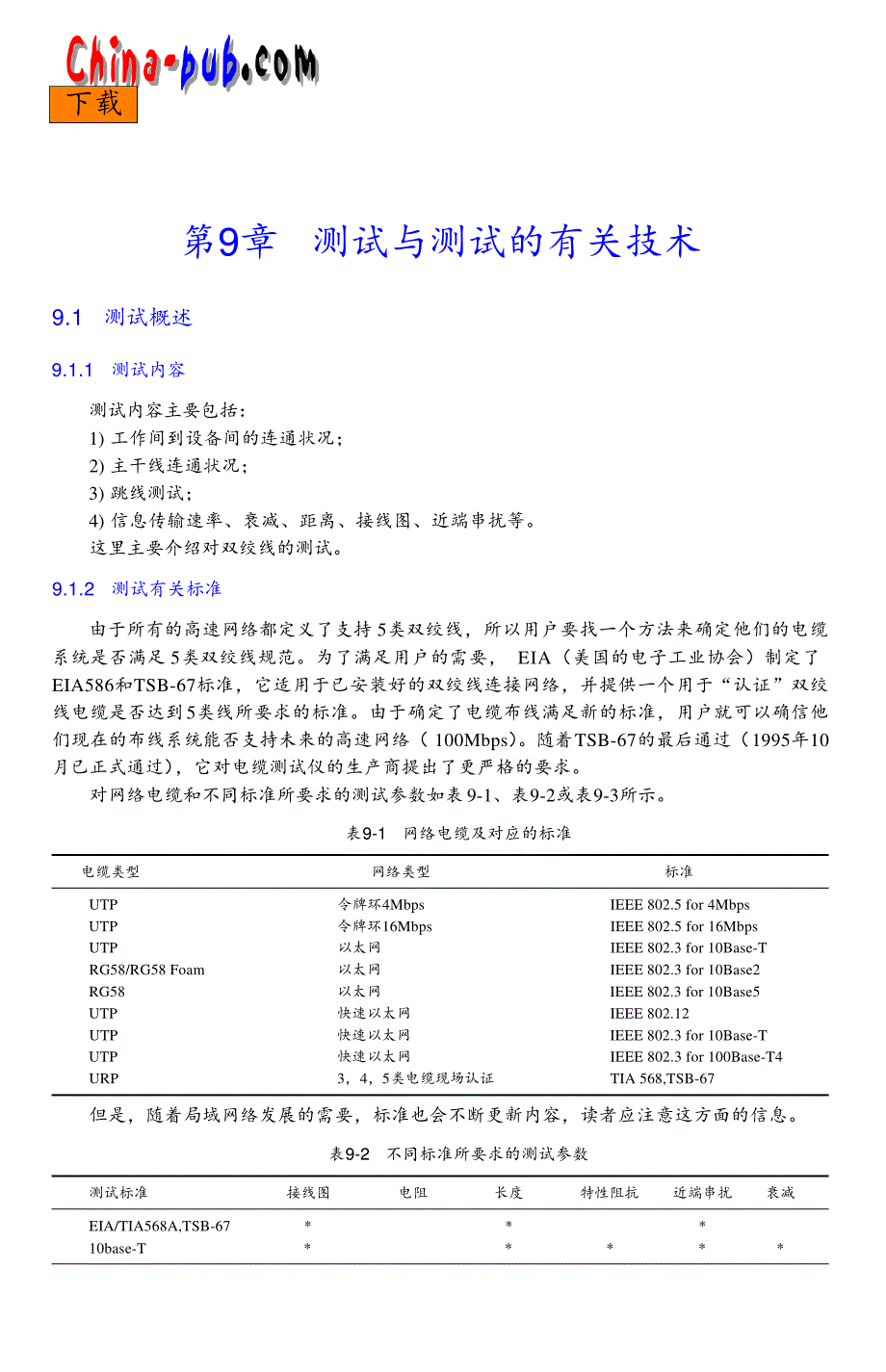 网络综合布线实践教程过梦旦09_第1页