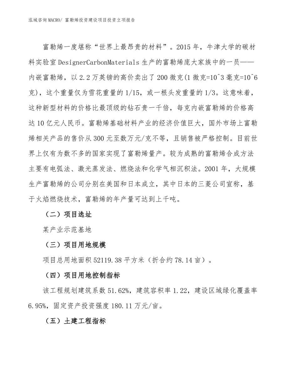 富勒烯投资建设项目投资立项报告 (1).docx_第5页