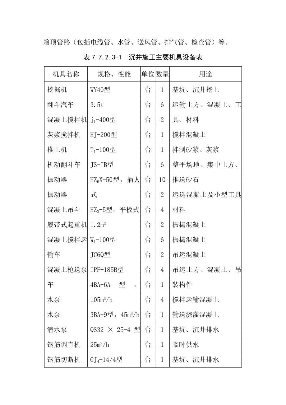 沉井与沉箱施工工艺标准_第5页