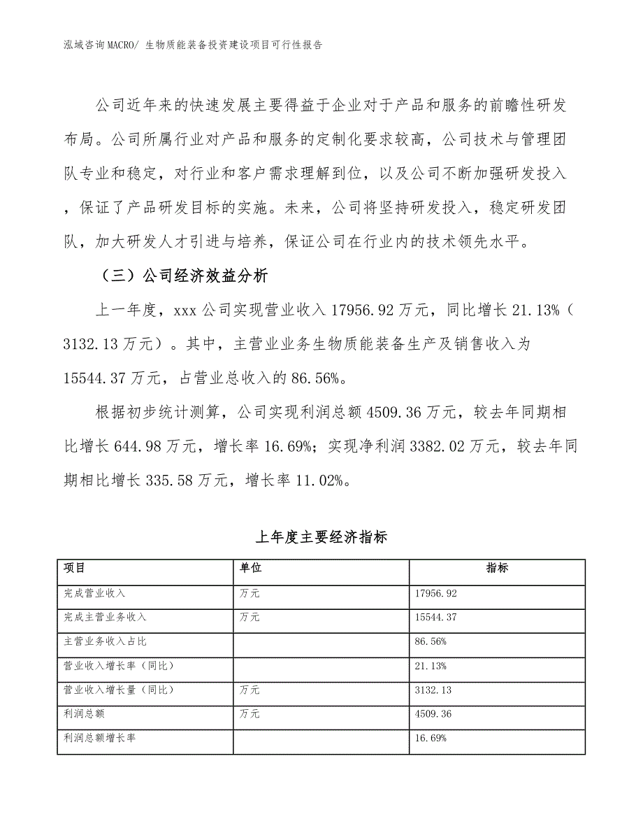 生物质能装备投资建设项目可行性报告.docx_第4页