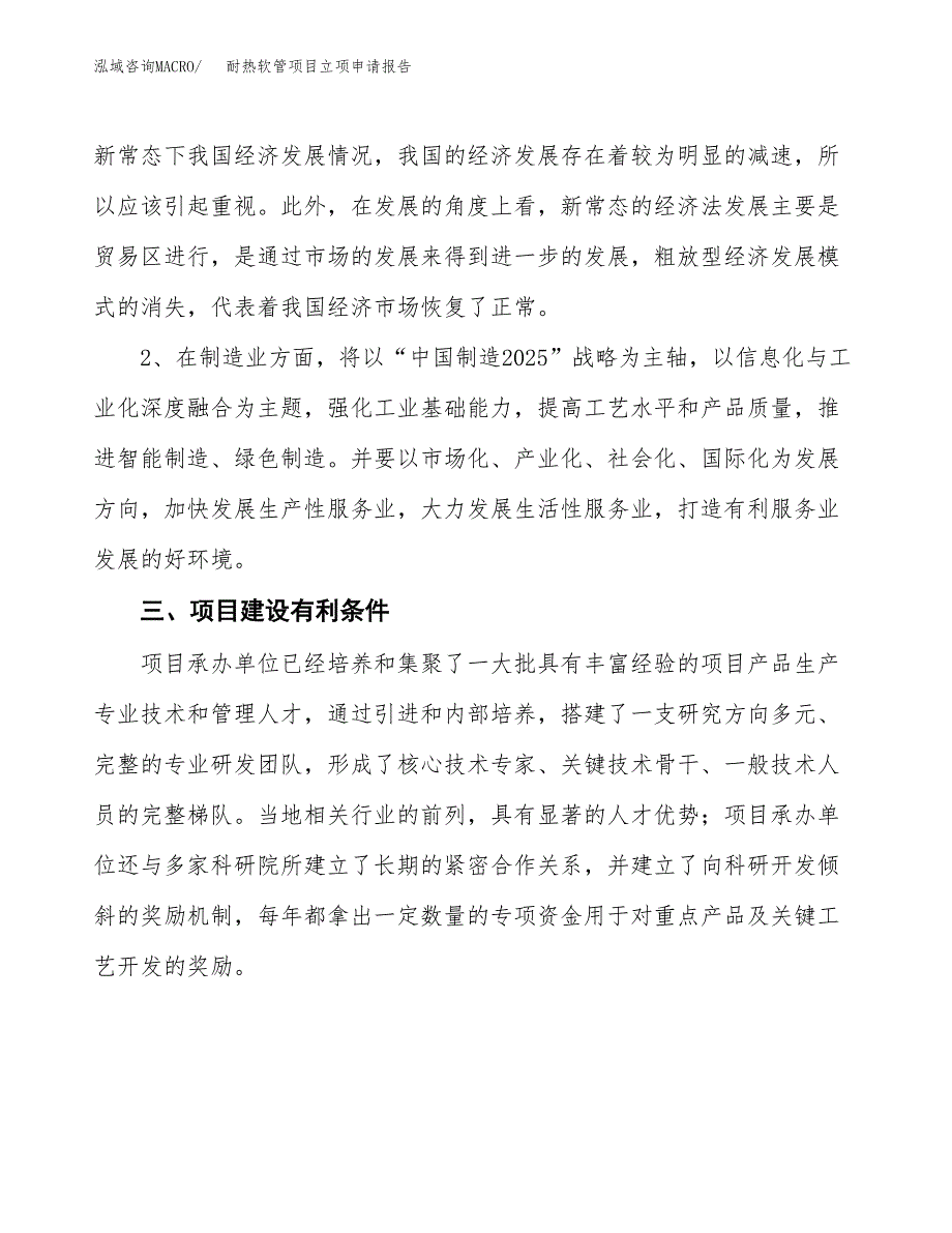 耐热软管项目立项申请报告（总投资19000万元）.docx_第3页