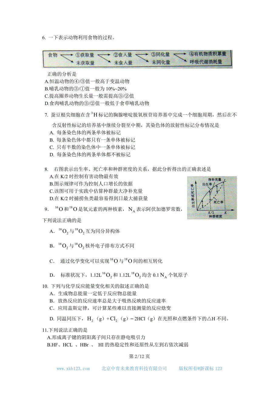 2010山东理科综合资料_第2页