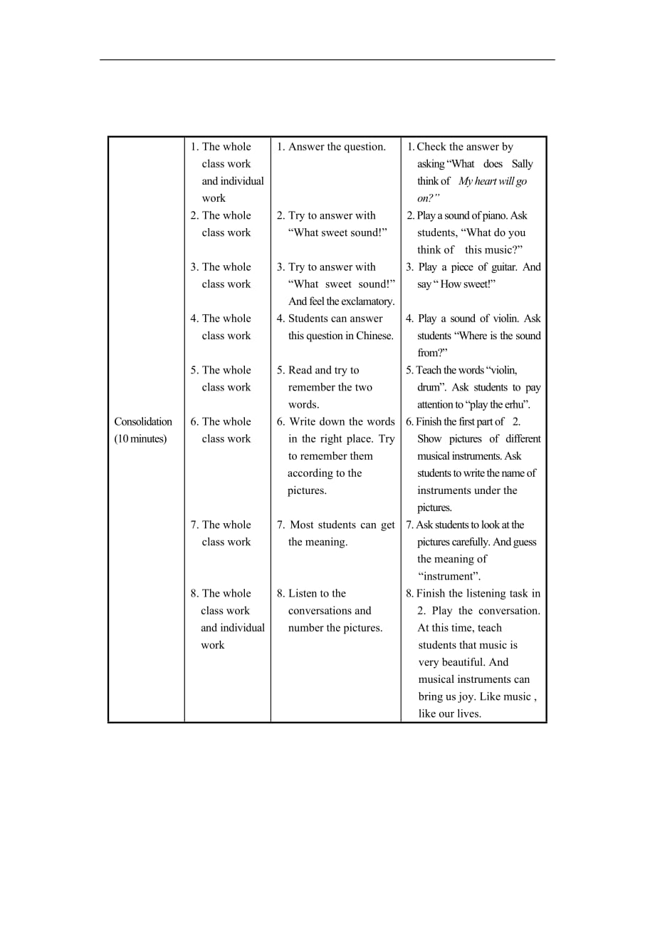 仁爱初中英语八上精品教案设计 Unit 3 Topic 2Section A_第4页