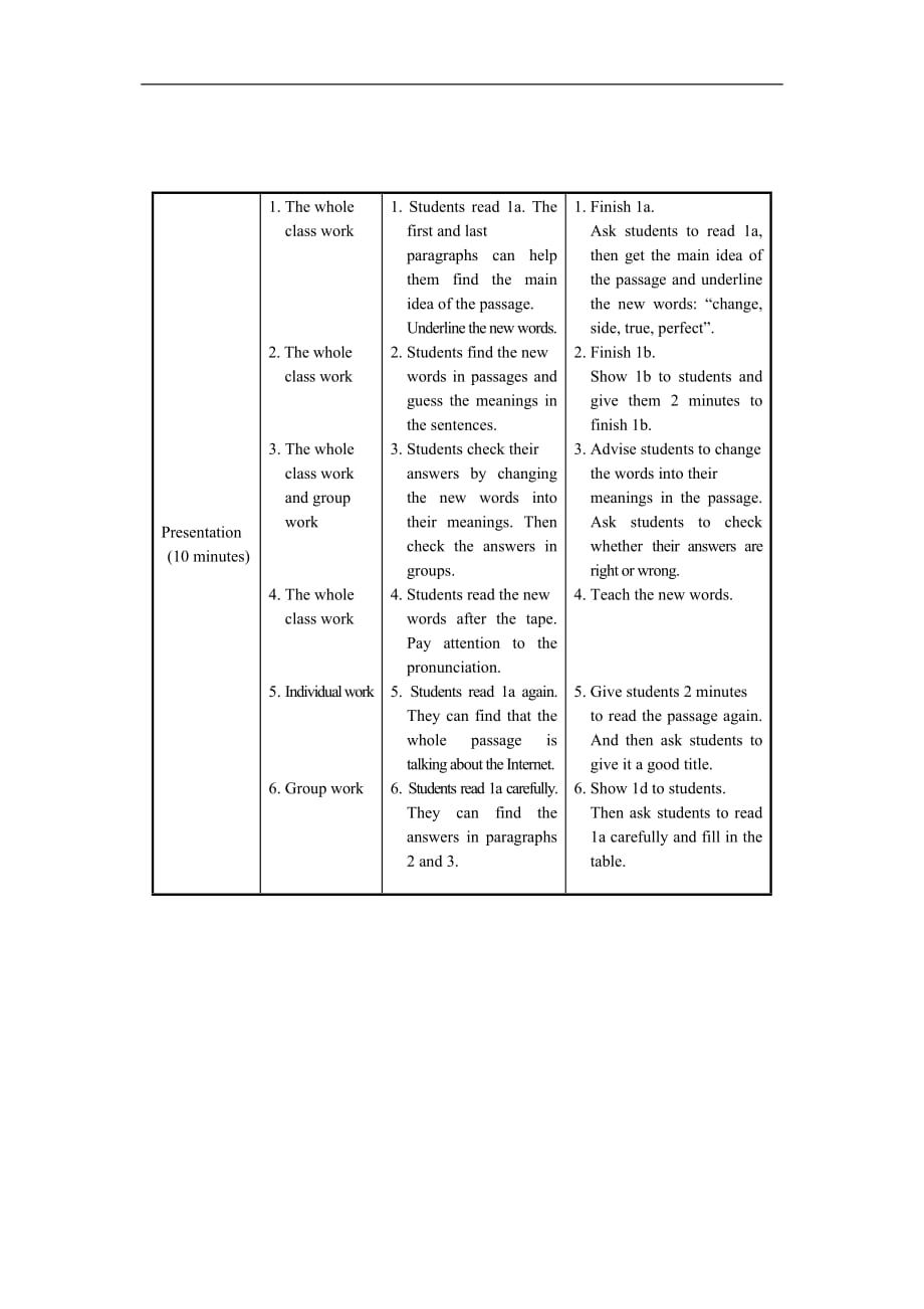 仁爱初中英语八上精品教案设计 Unit 4 Topic 3Section C_第4页