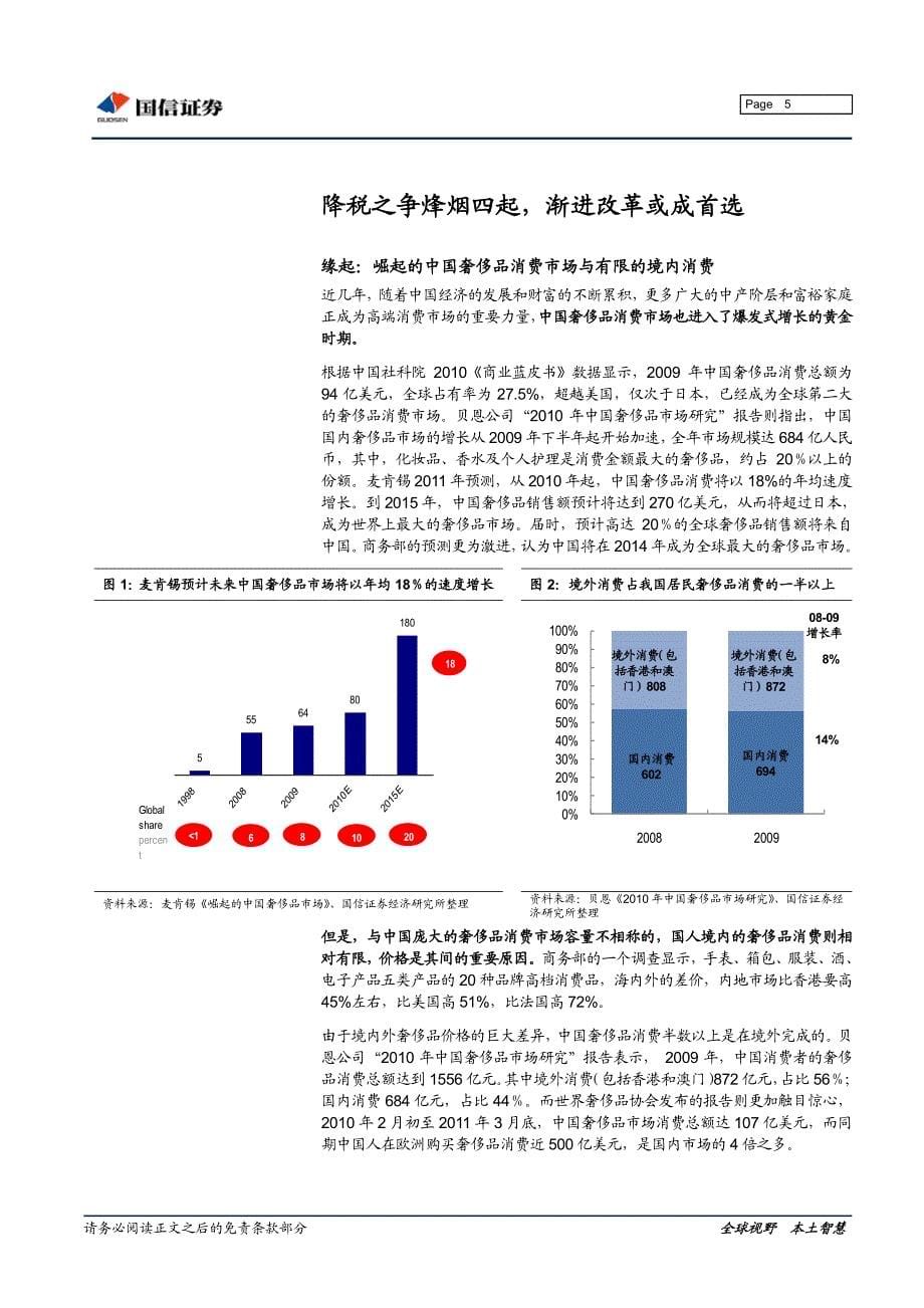 批零贸易-国信行业--免税品行业深度专题：降低关税冲击有限长期可能利好_第5页