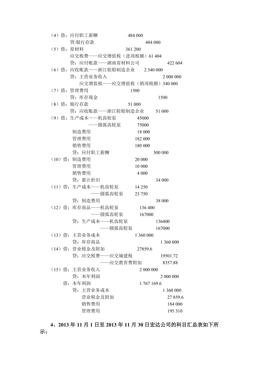 小企业财务报表编制实例2013年_第3页