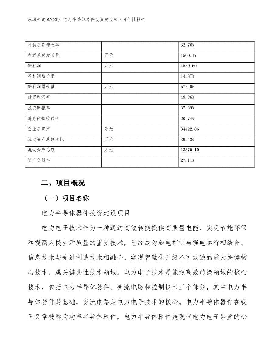 电力半导体器件投资建设项目可行性报告.docx_第5页