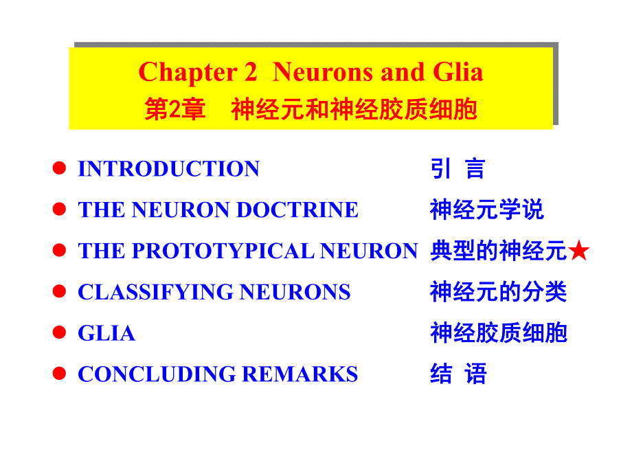 第2章 神经元和神经胶质细胞_第1页