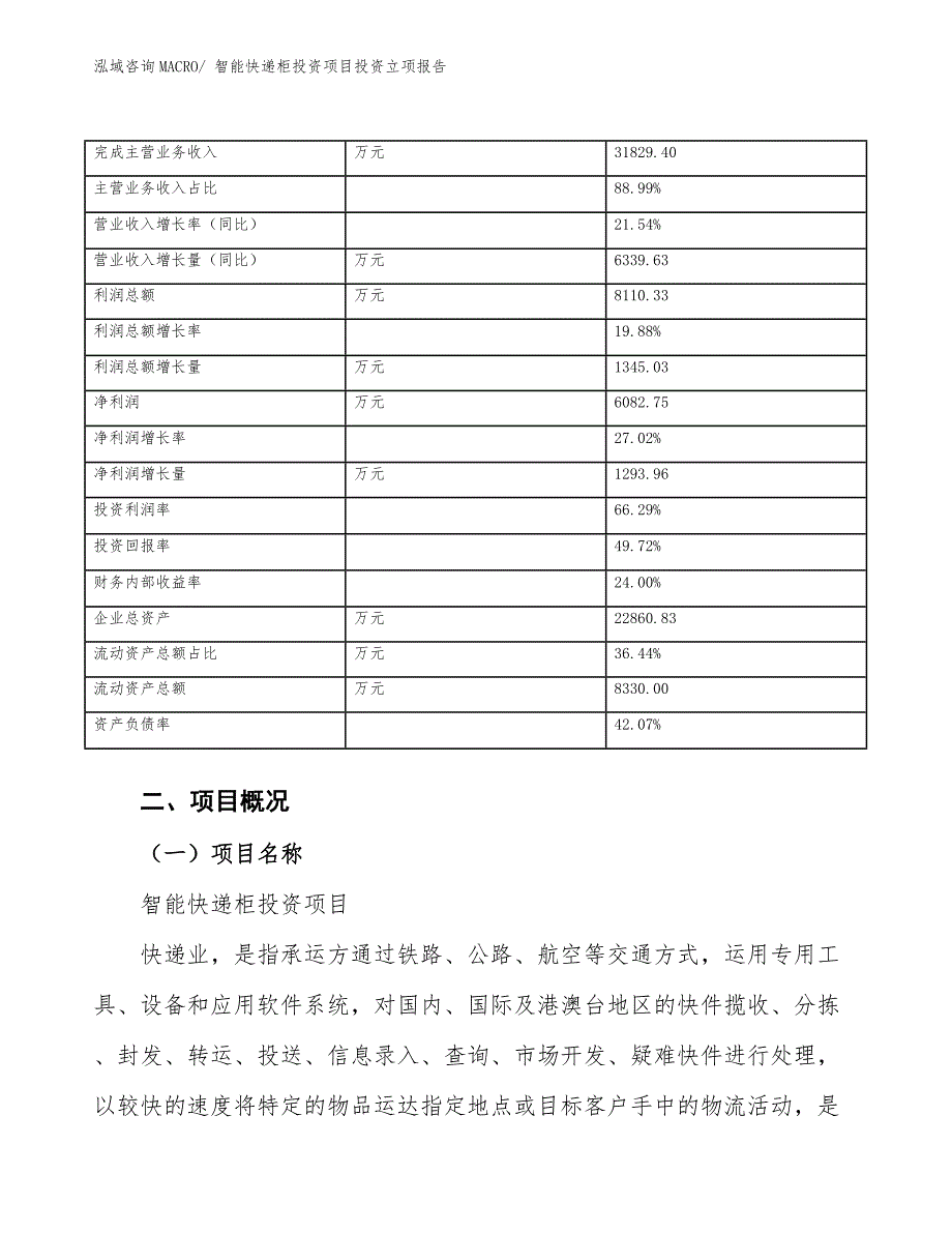 智能快递柜投资项目投资立项报告.docx_第4页