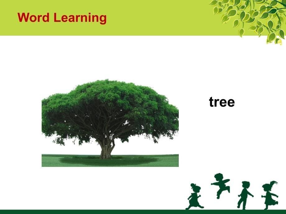 三年级上册英语课件-Lesson 5 Is it a tree 课件 2｜接力版 (共16张PPT)_第5页