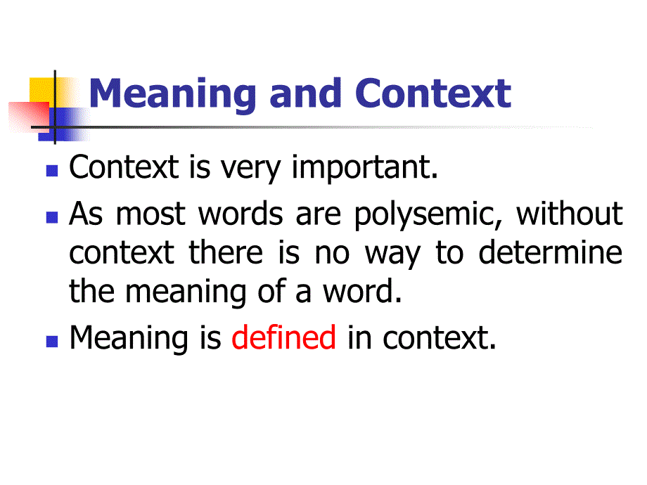 现代英语词汇学概论8-Meaning-and-Context_第3页
