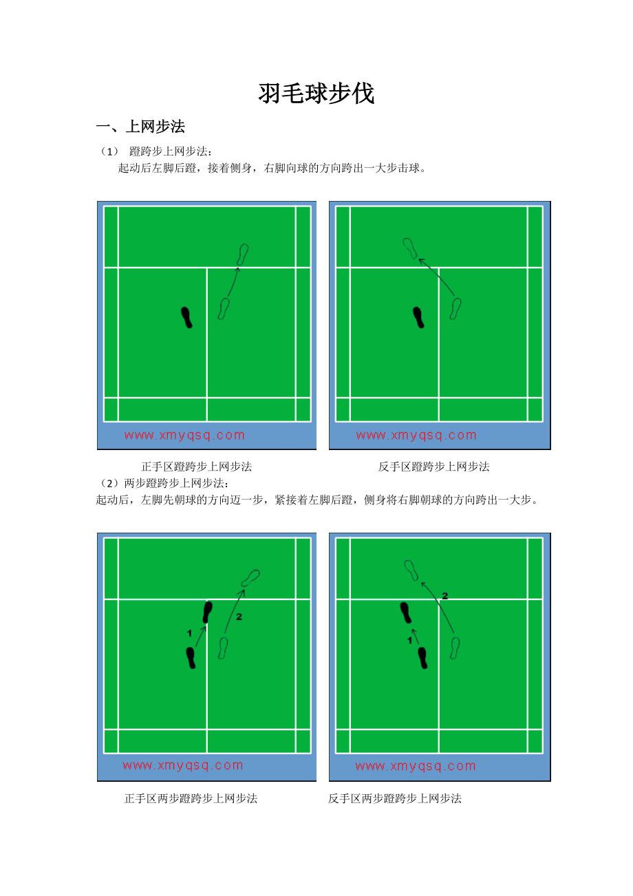 羽毛球步伐_第1页