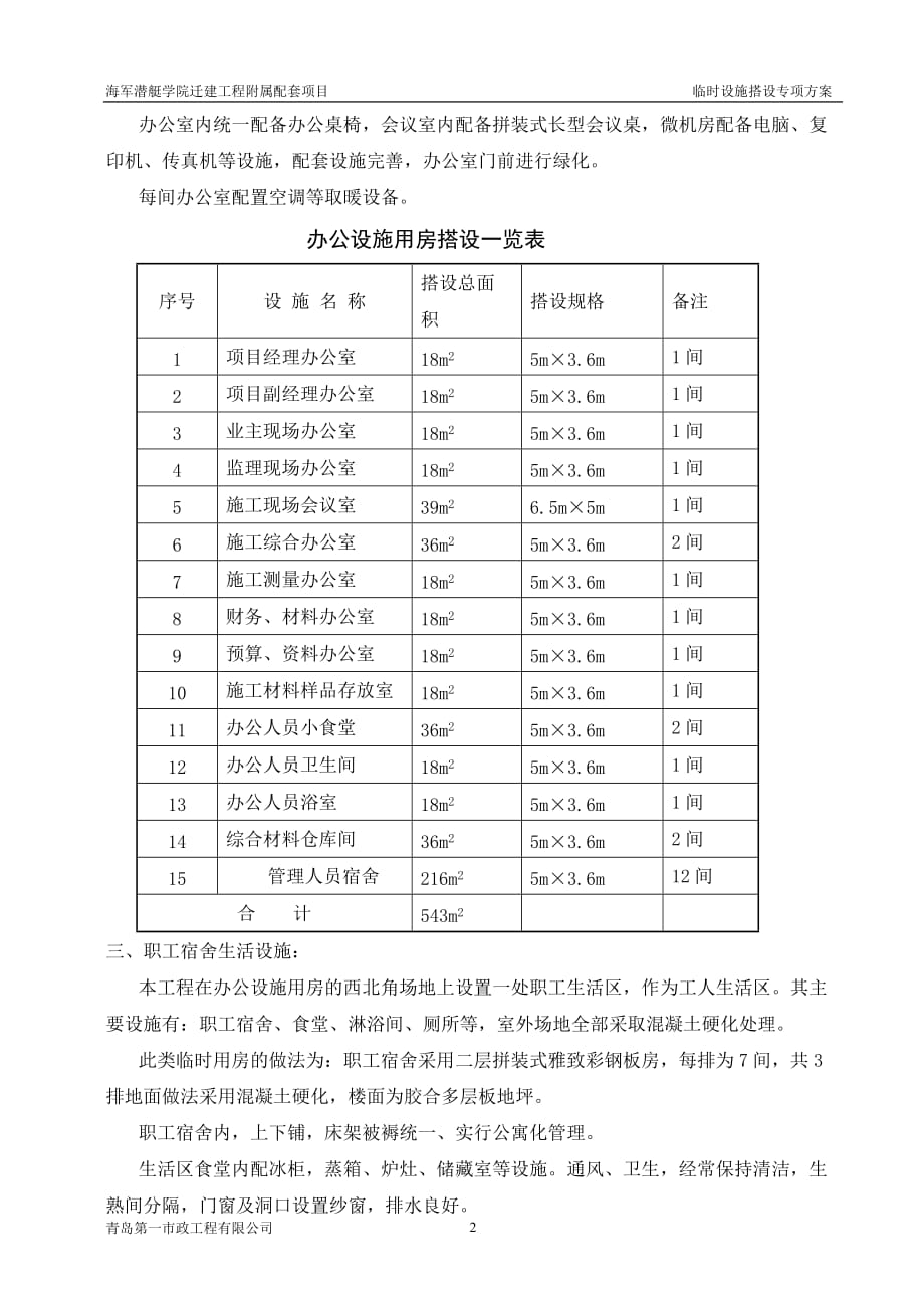 潜艇学院临时设施搭设方案_第2页