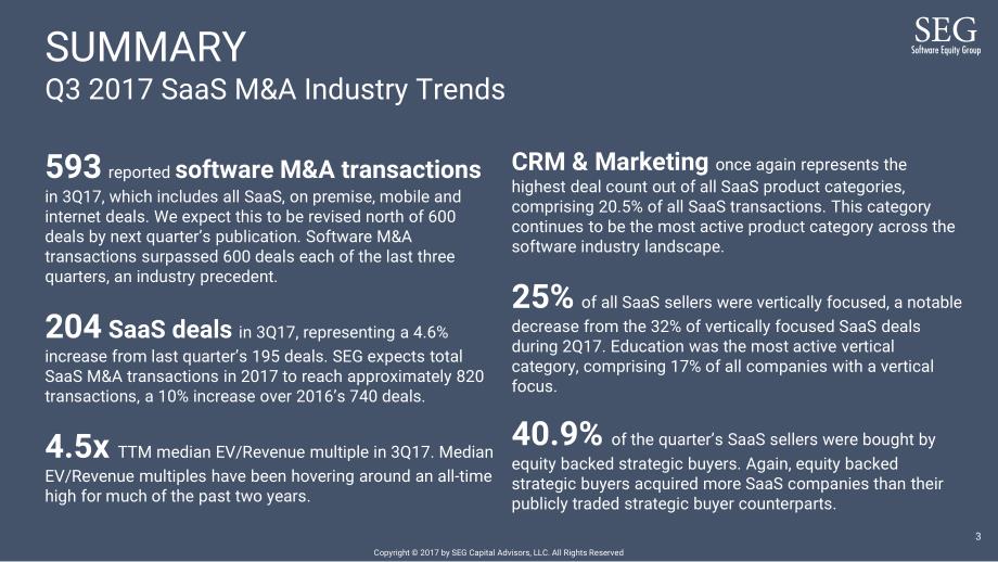 2017年Q3 SaaS行业并购趋势报告（英文版）_第3页