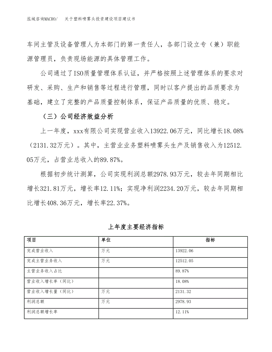 关于塑料喷雾头投资建设项目建议书范文（总投资7000万元）.docx_第4页