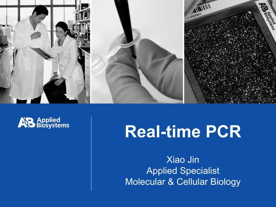 Real-time-PCR从原理到实验方法以及数据的分析