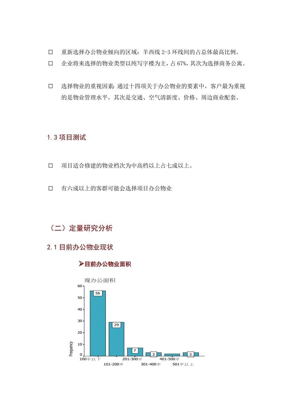 xx办公物业市场需求调研报告_第5页