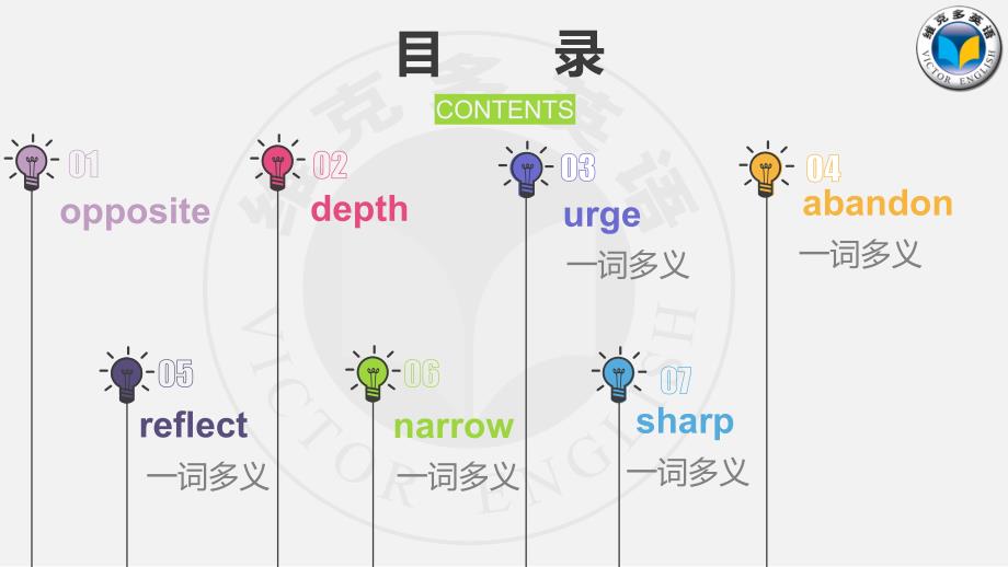 维克多人教版维词课堂B7U3_第2页