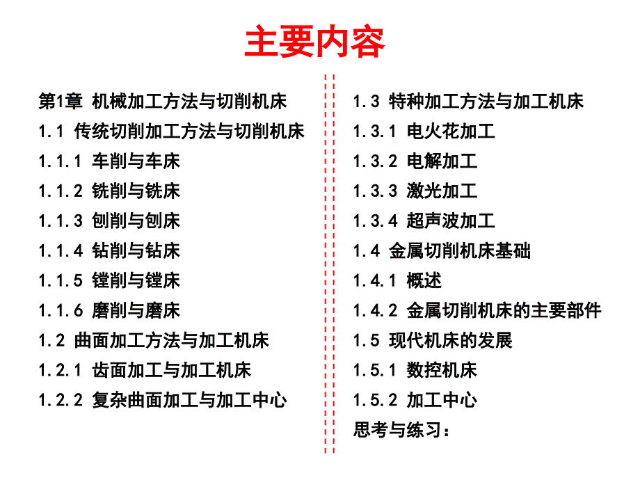 机械制造技术基础-机械加工方法与切削机床_第3页