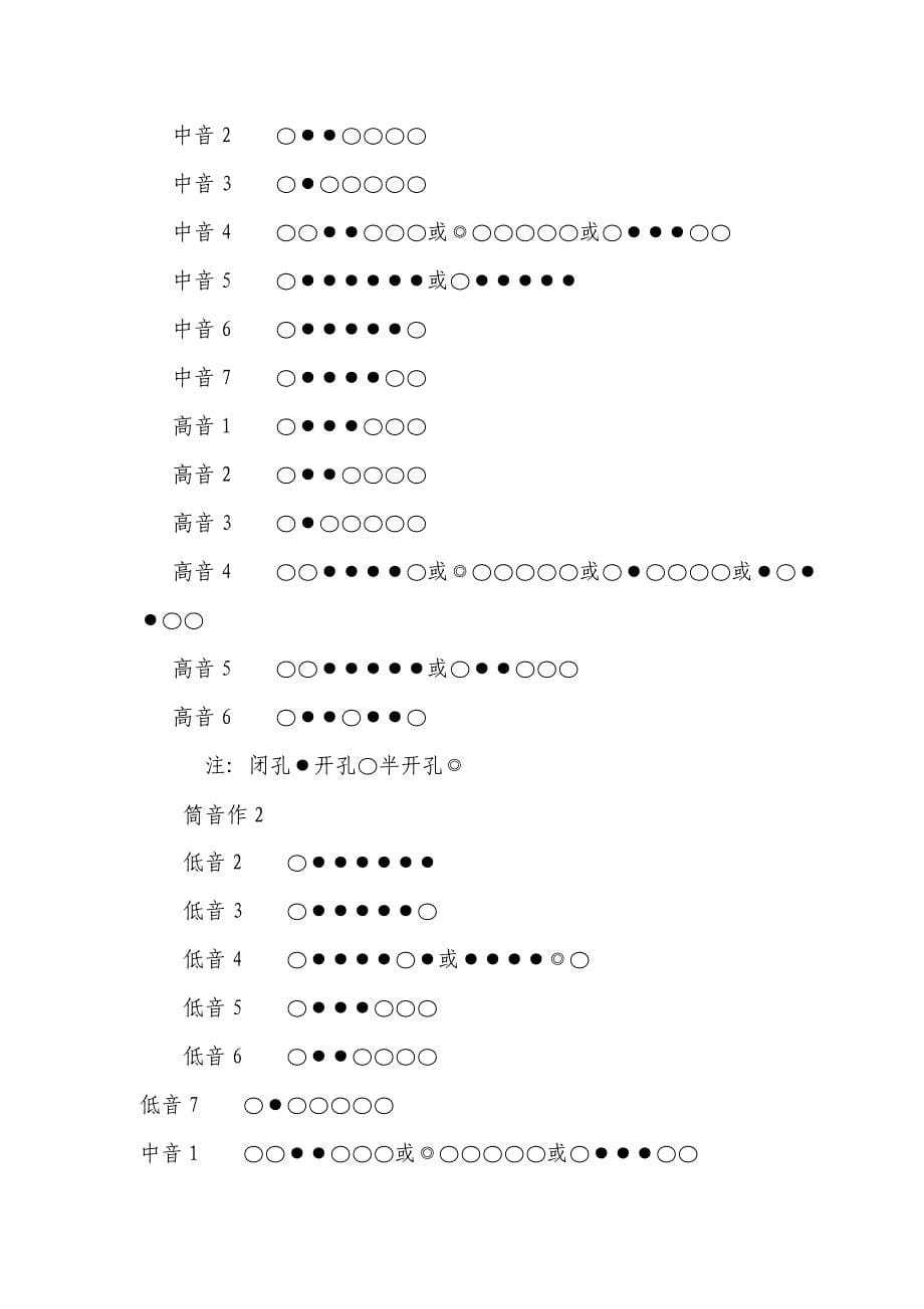 小学校本教材笛子初级教程_第5页