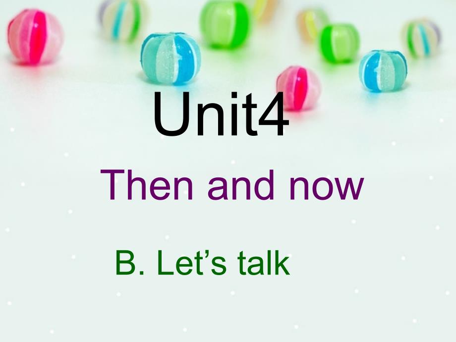 新版PEP小学六年级英语下册Unit-4-B-Let's-talk课件_第1页