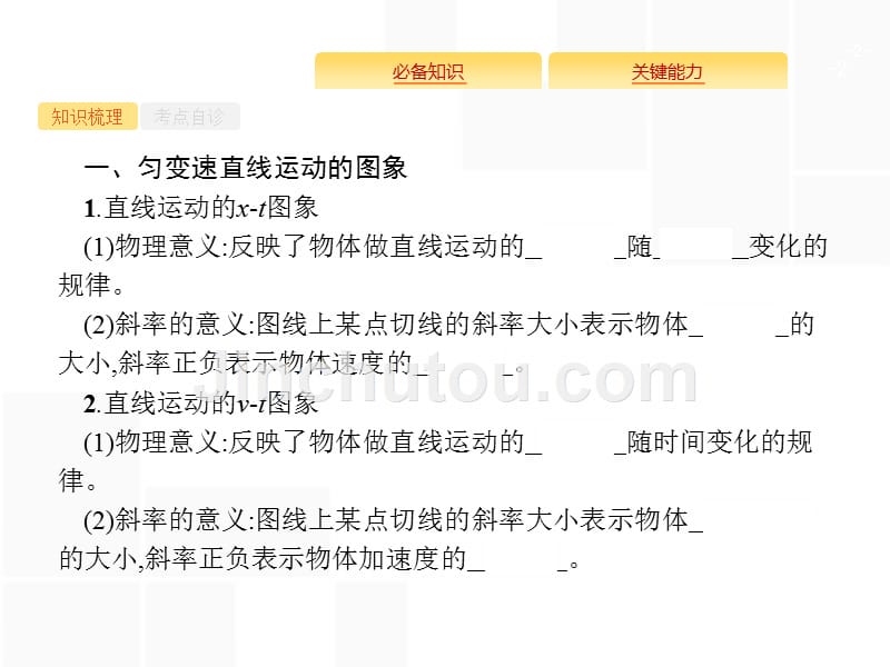 2019高考一轮复习人教物理课件：第一章 质点的直线运动1-3_第2页