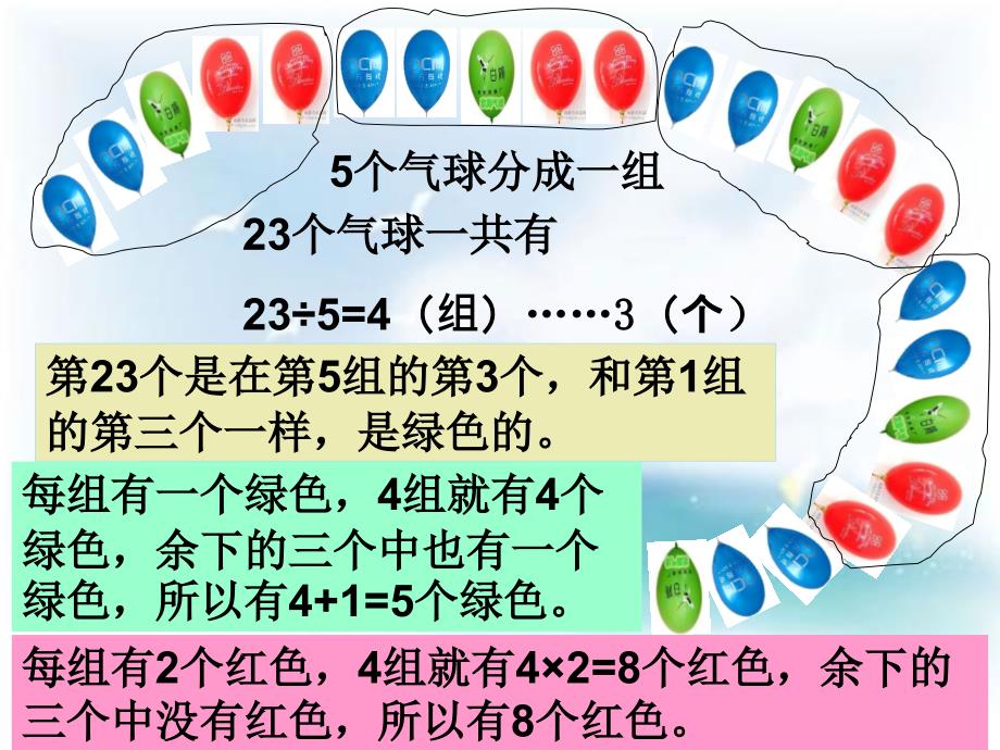 三年级上册数学课件－第六单元《数学广场 周期问题》｜沪教版（2015秋）(共12张PPT)_第3页