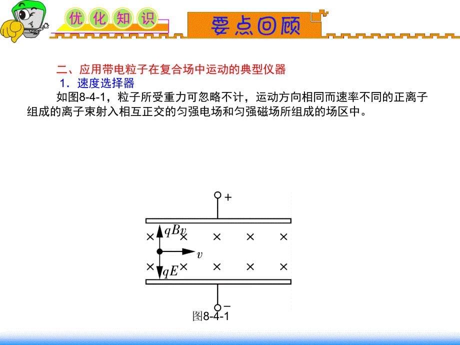 湖南人教版新课标高中总复习（第1轮）物理：第8章_第4讲_带电粒子在复合场中的运动 (2)_第5页