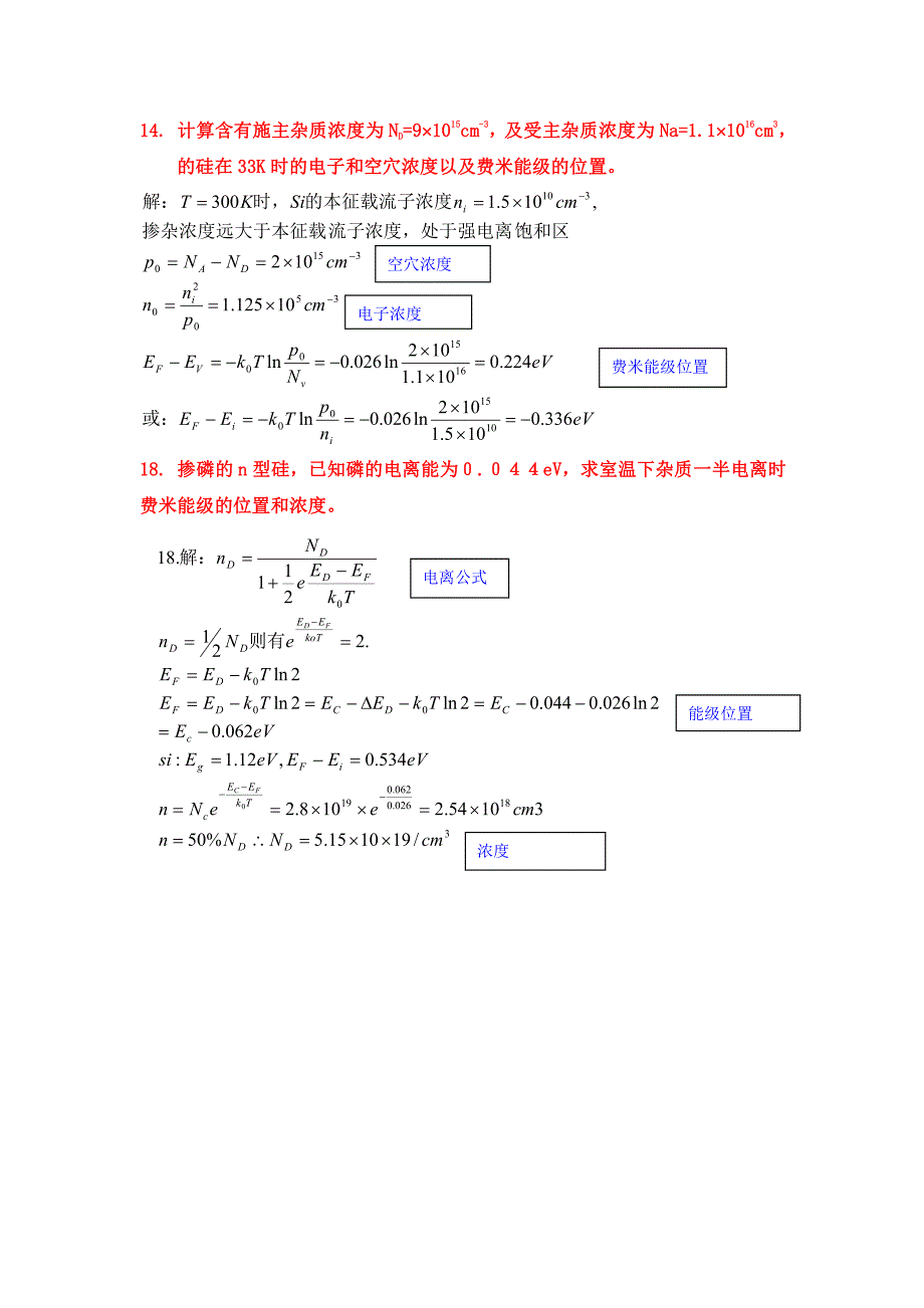 南邮半导体物理期末复习资料_第4页