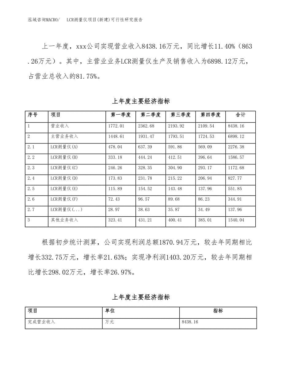 LCR测量仪项目(新建)可行性研究报告.docx_第5页