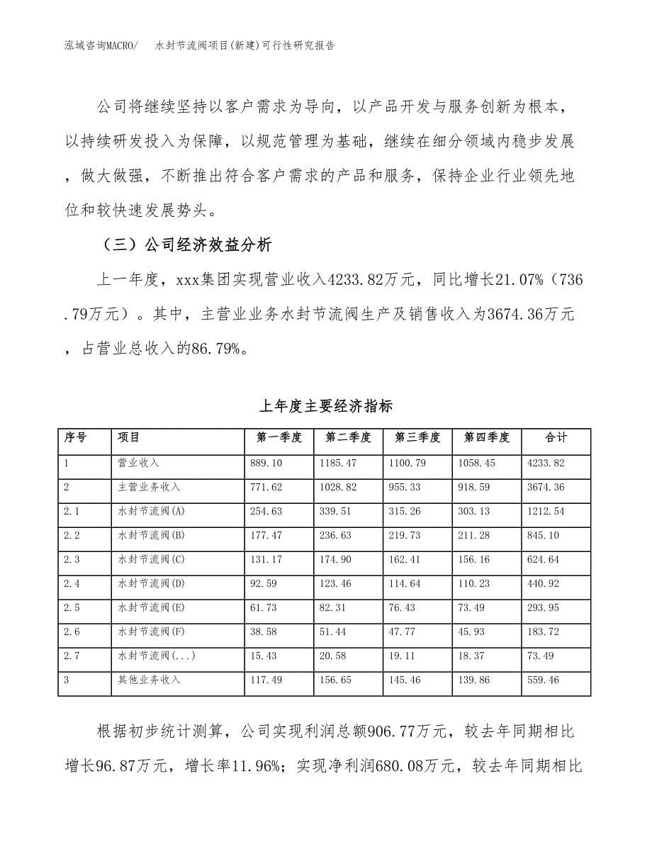 水封节流阀项目(新建)可行性研究报告.docx_第5页