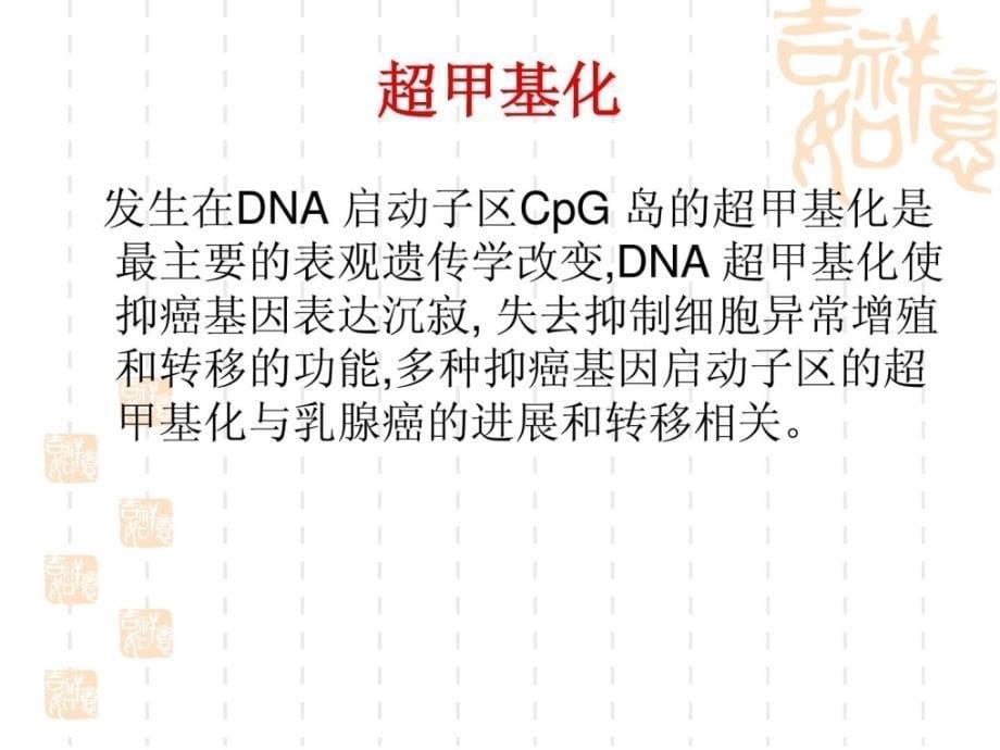 DNA甲基化和乳腺癌_第5页
