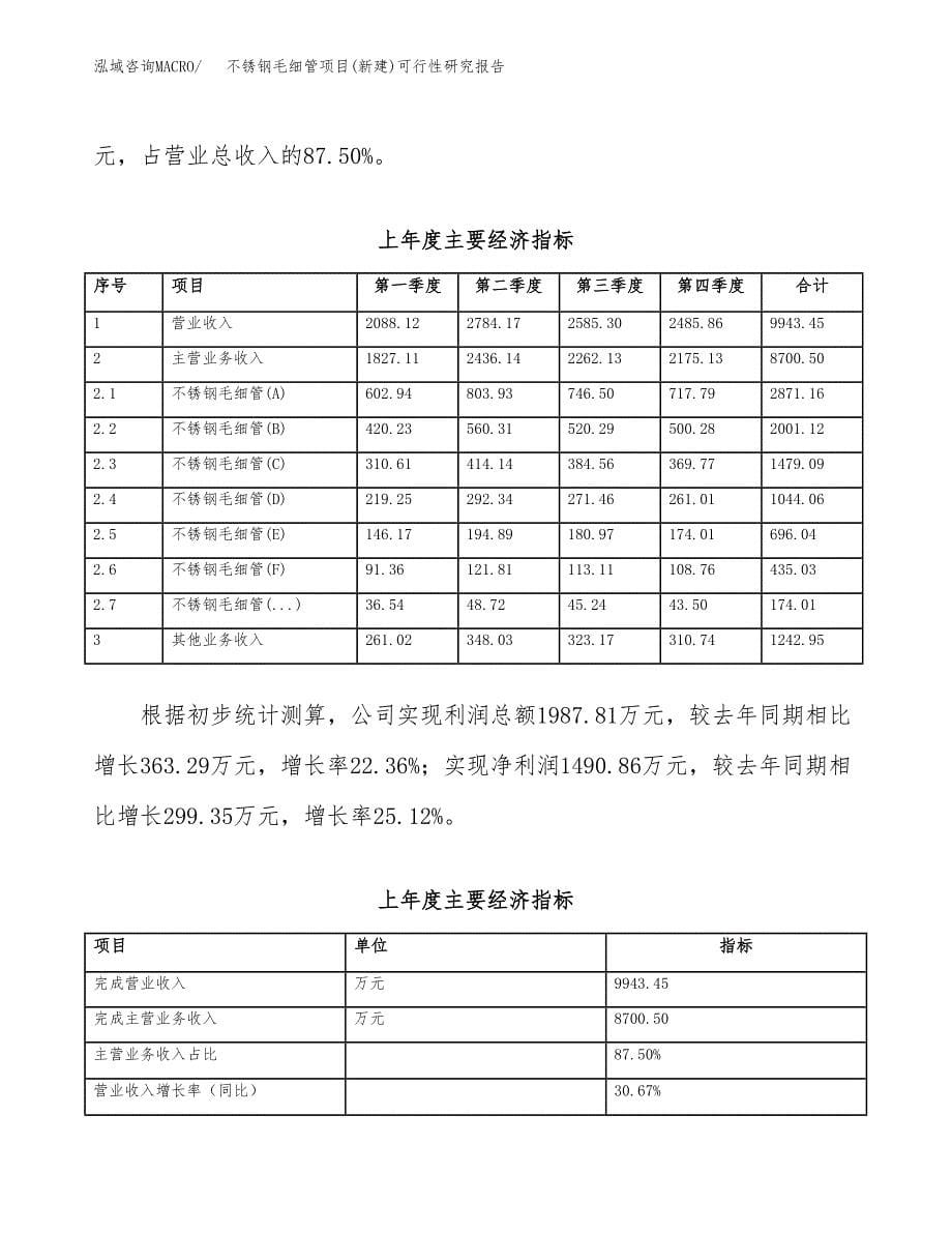 不锈钢毛细管项目(新建)可行性研究报告.docx_第5页