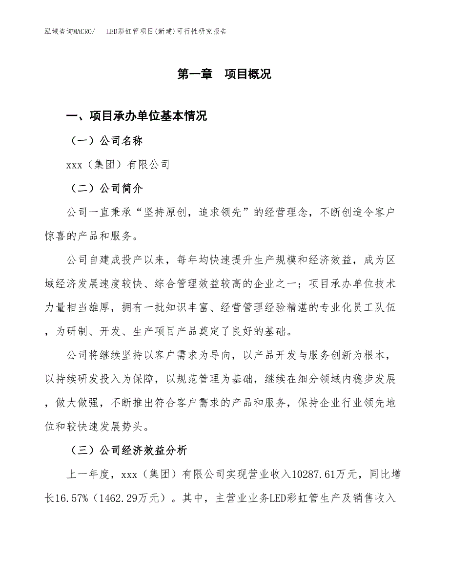 LED彩虹管项目(新建)可行性研究报告.docx_第4页